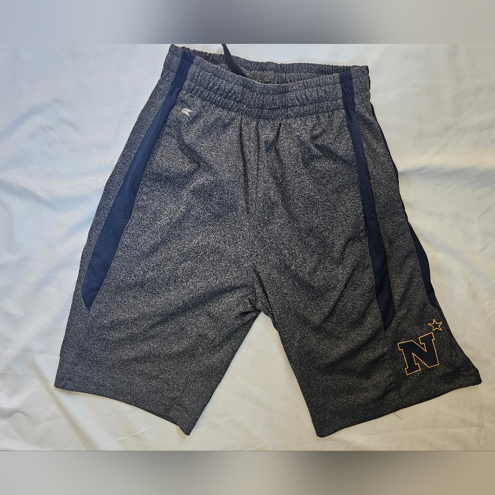 Colosseum Own The Stands Athletic Performance Shorts- Naval Academy- Boys 8/10